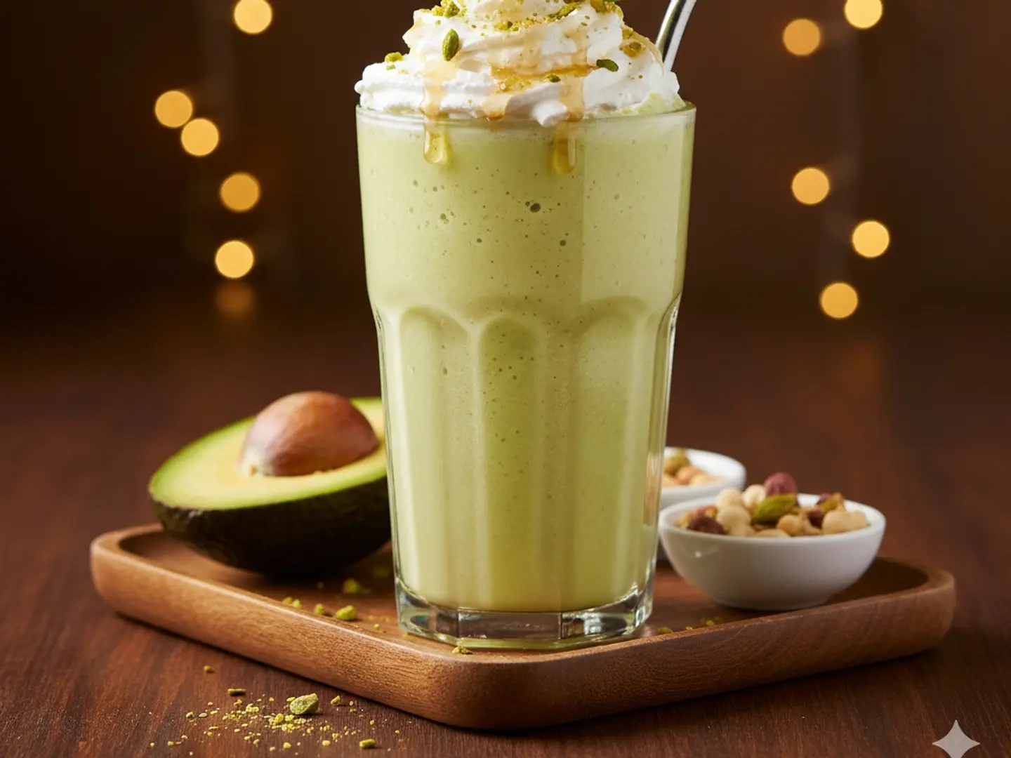 عصير افوكادو وسط