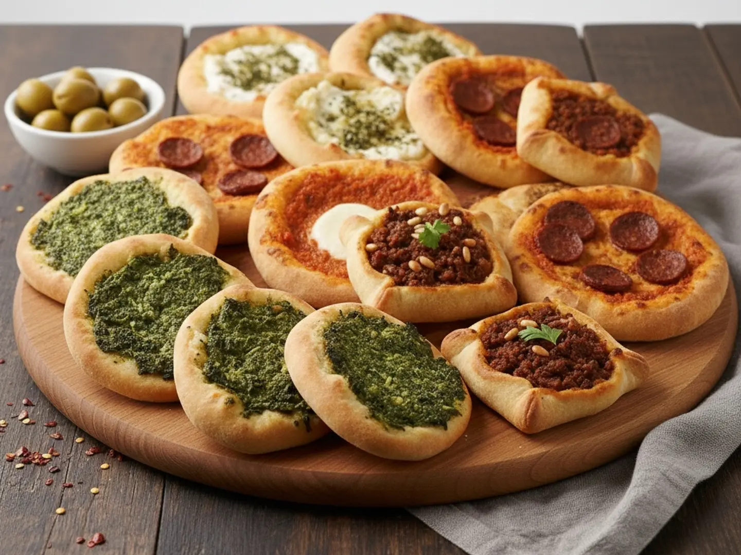 صحن فطاير مشكل