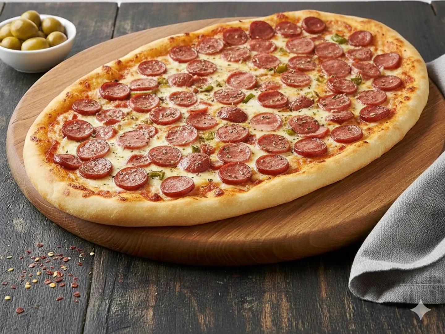 فطيرة نقانق