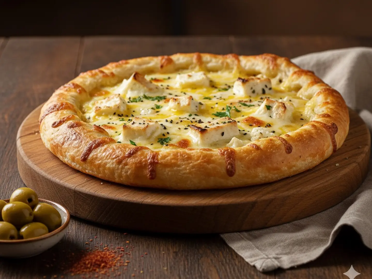 بيتزا مكس أجبان صغير