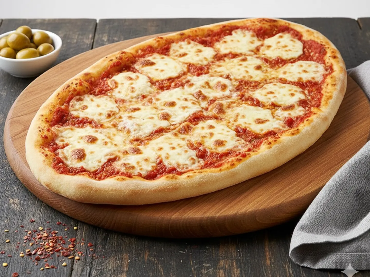 فطيرة محمرة بالجبن