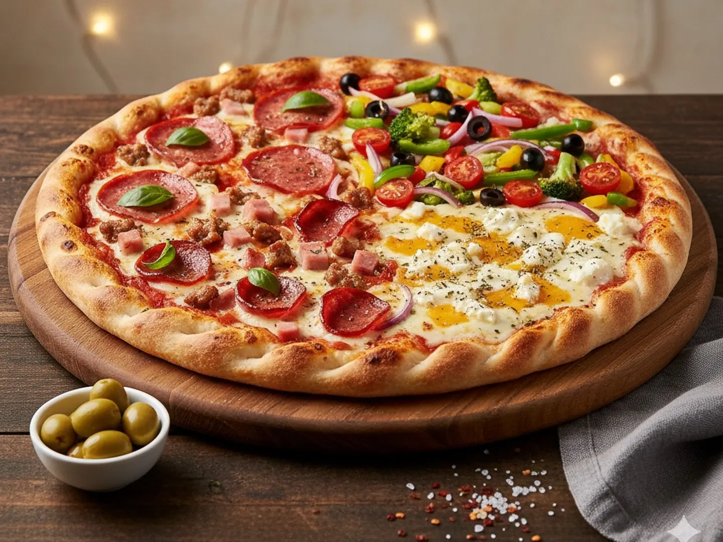 بيتزا مكس صغير