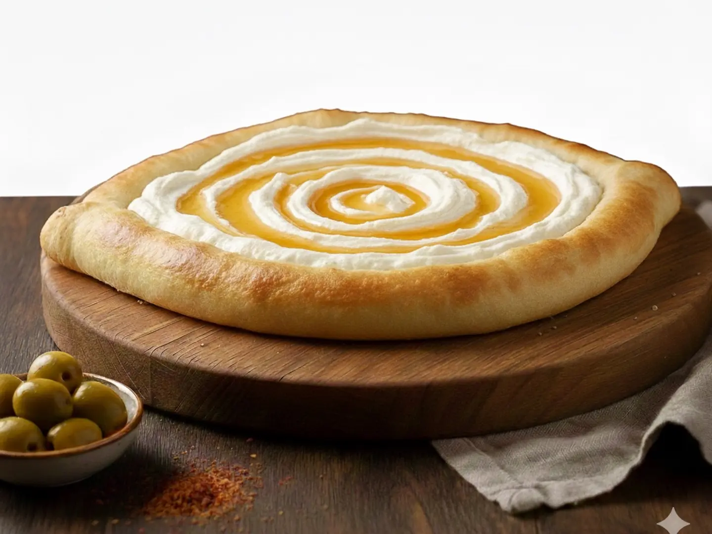 فطيرة لبنة بالعسل