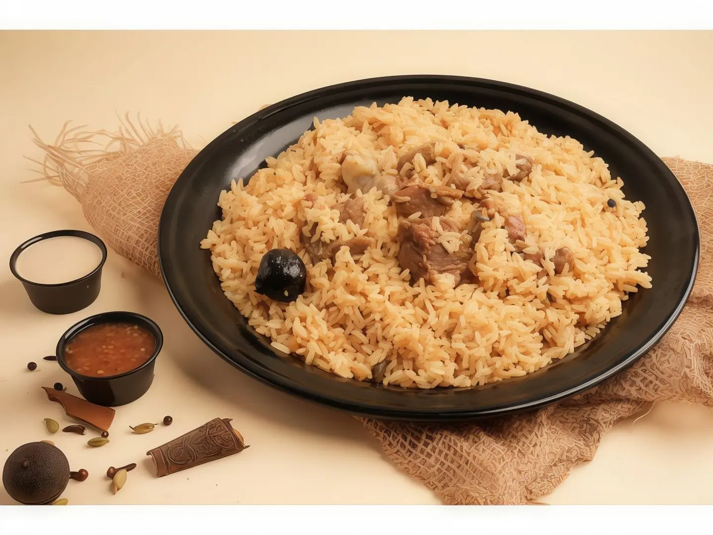 كبسة الطيبين غنم