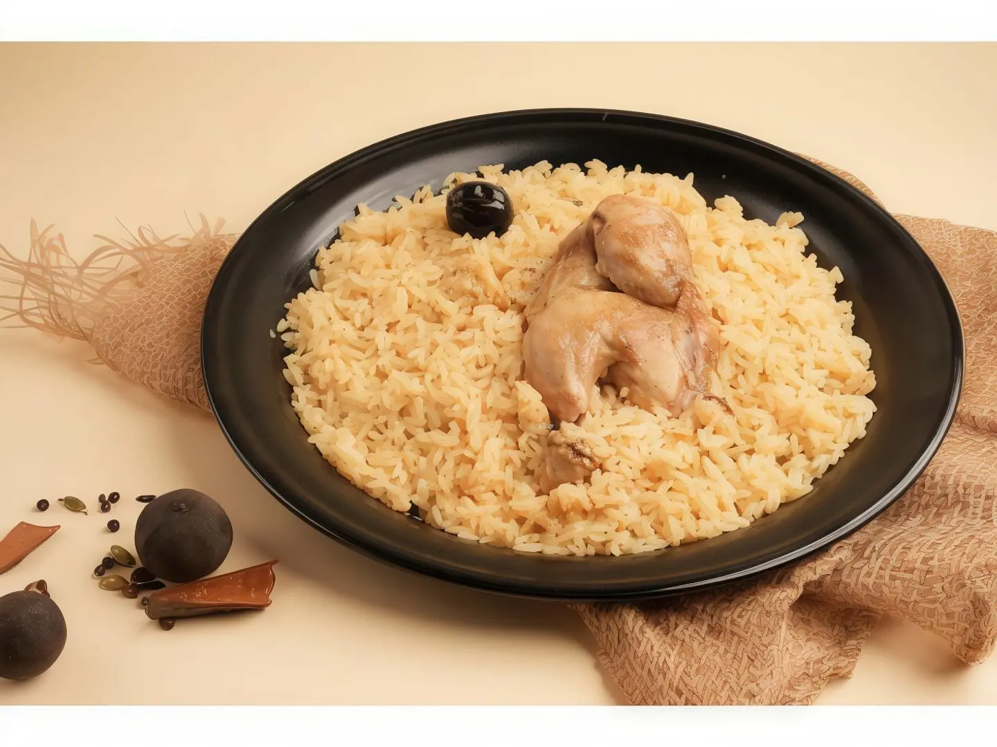 كبسة الطيبين دجاج