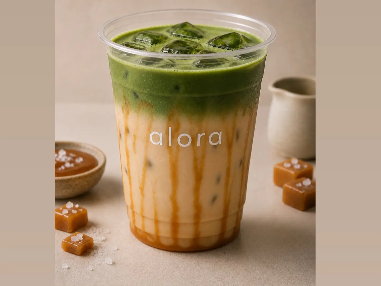 Salted Caramel Matcha