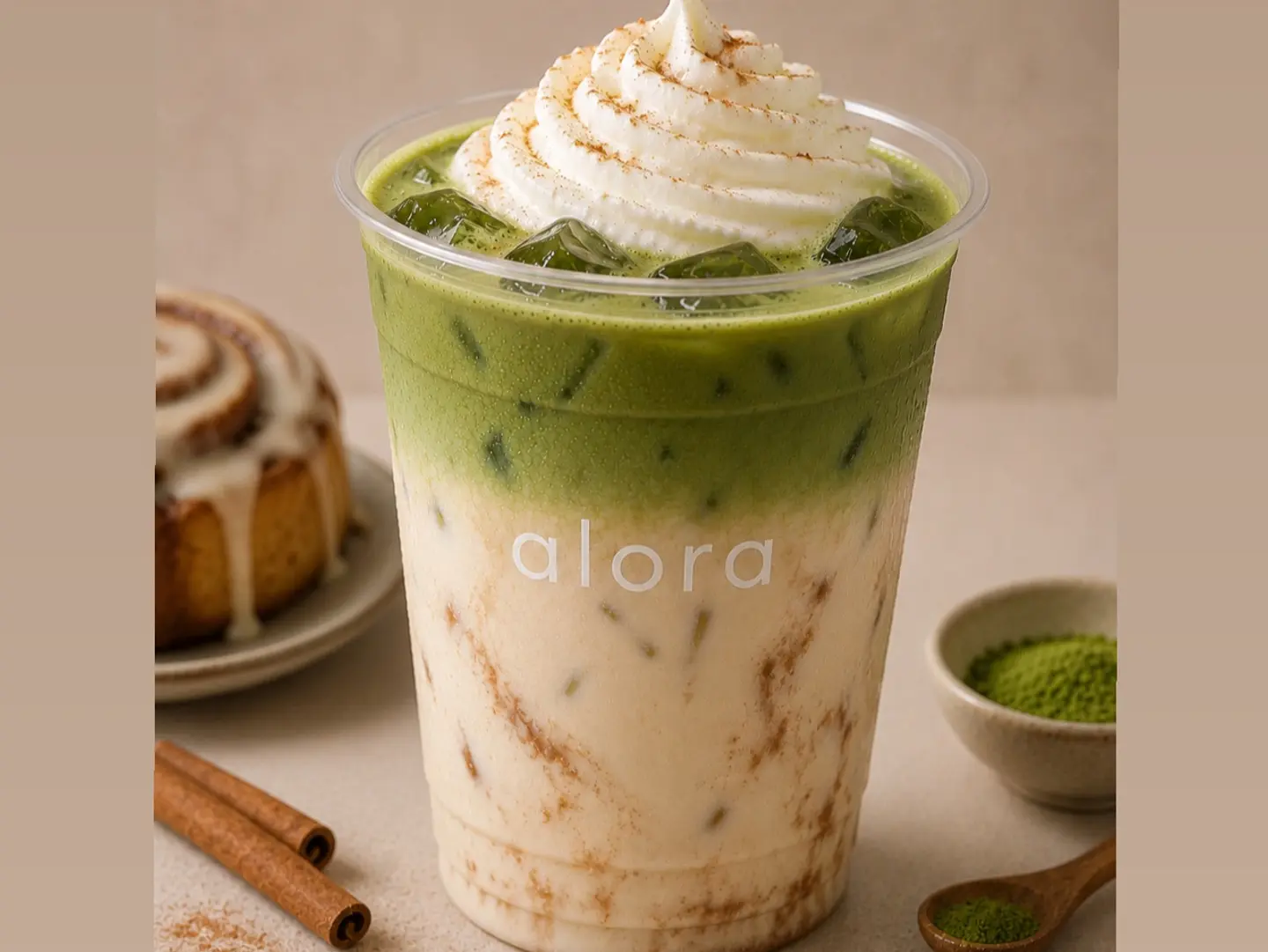 Cinnamon Matcha