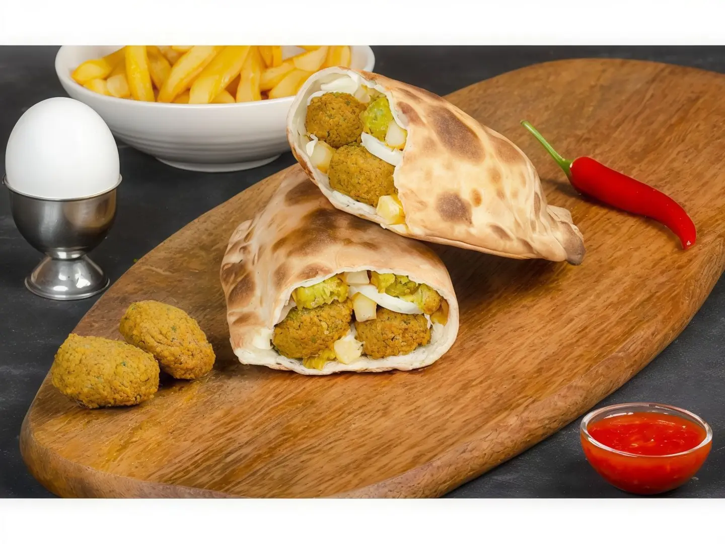 فلافل مشكل