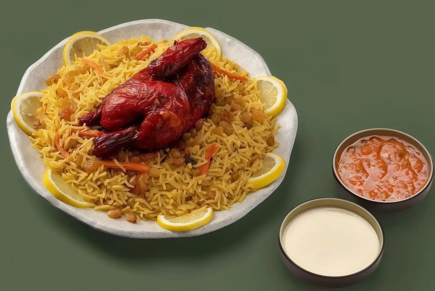 نصف دجاج بخاري شوايه