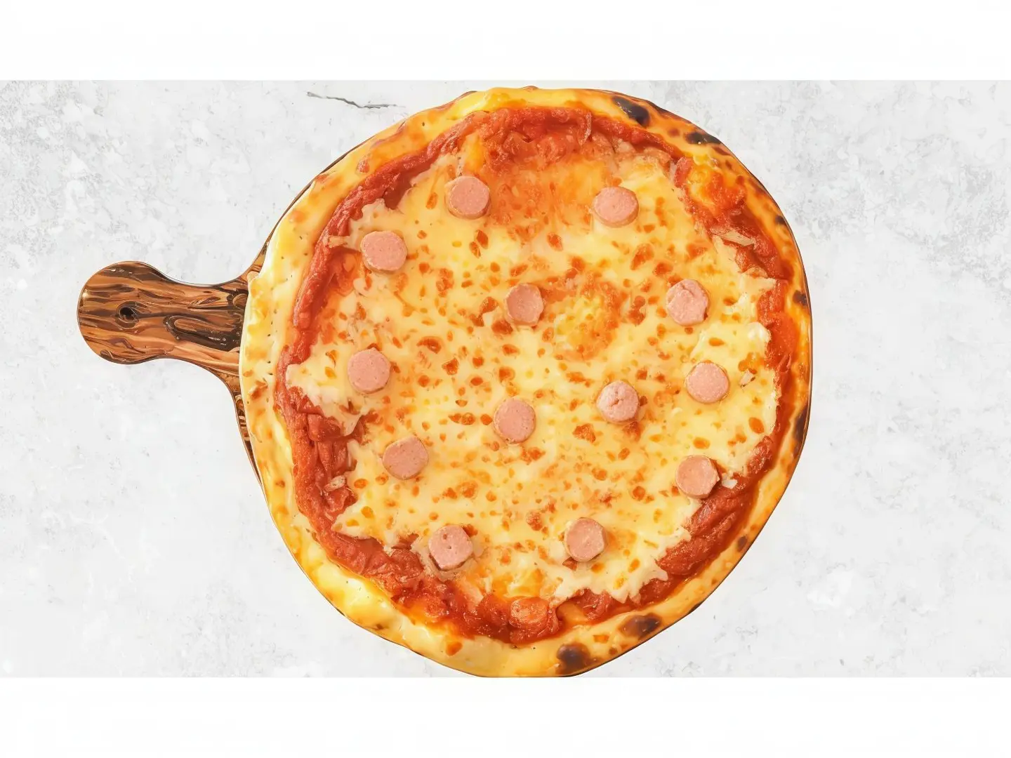 Cream Cheese Pie With Sausages