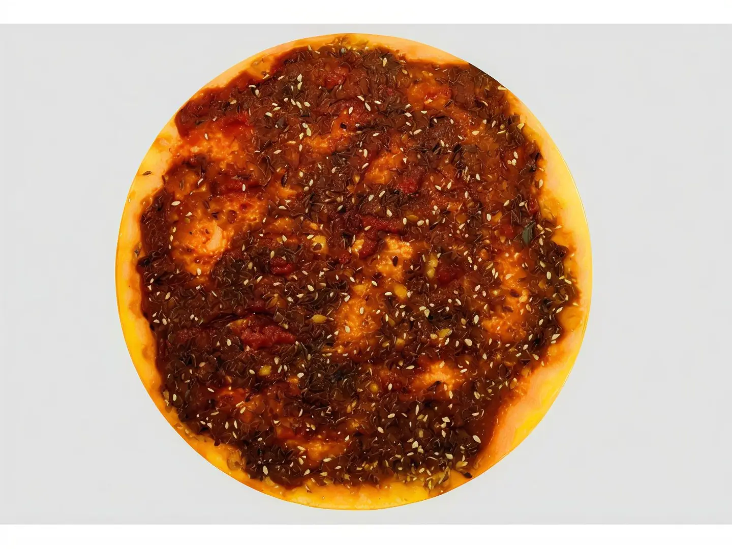 Muhammara Pie With Zaatar