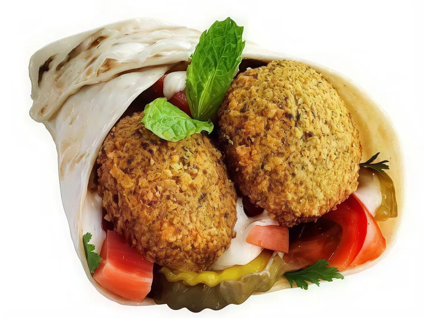 سندويش فلافل شامية