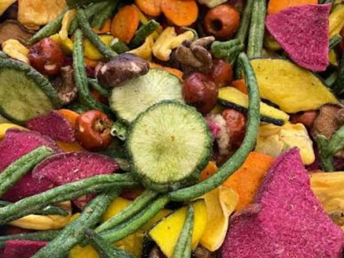 خضره مجفف بتبريد