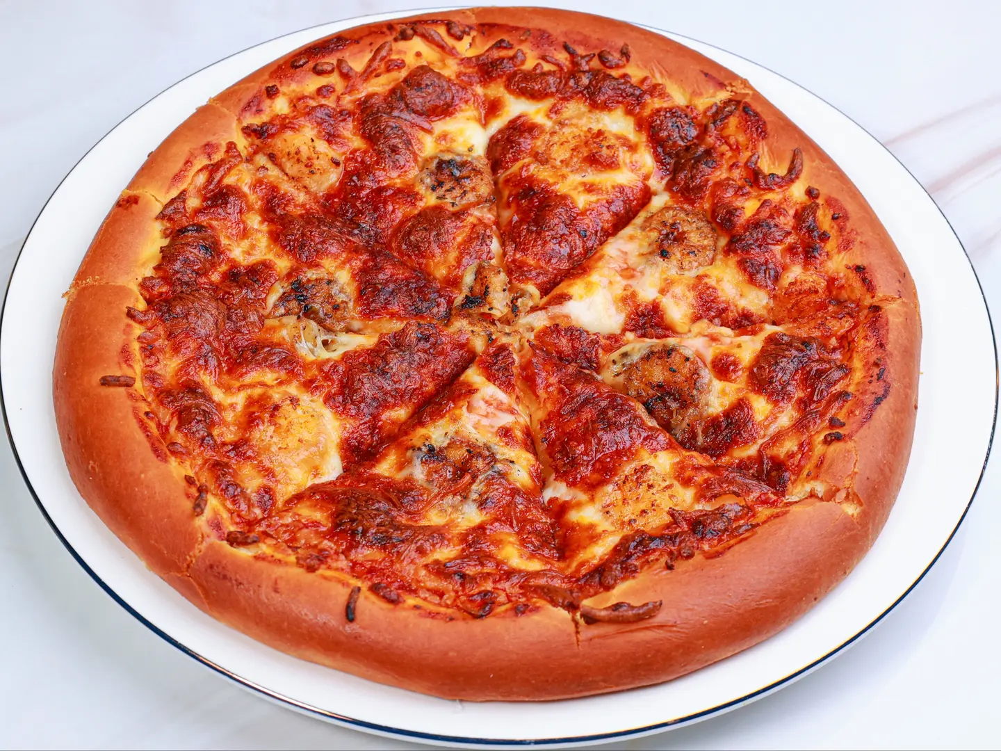 بيتزا روبيان