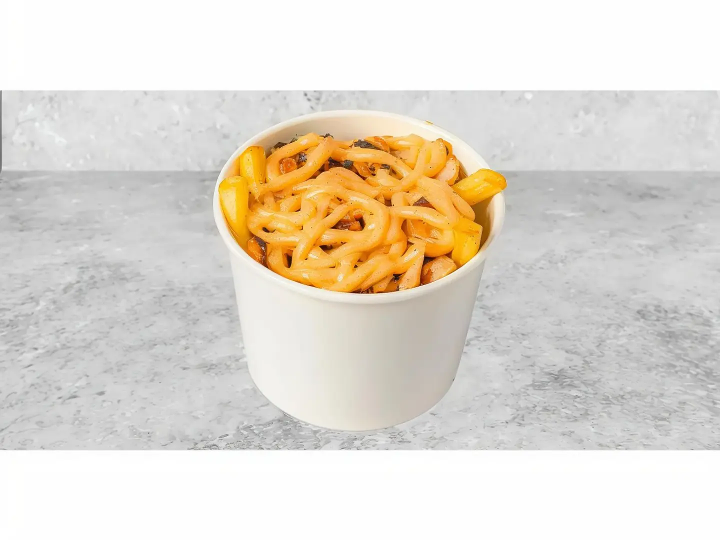 Cup Of Potatoes With Cheese