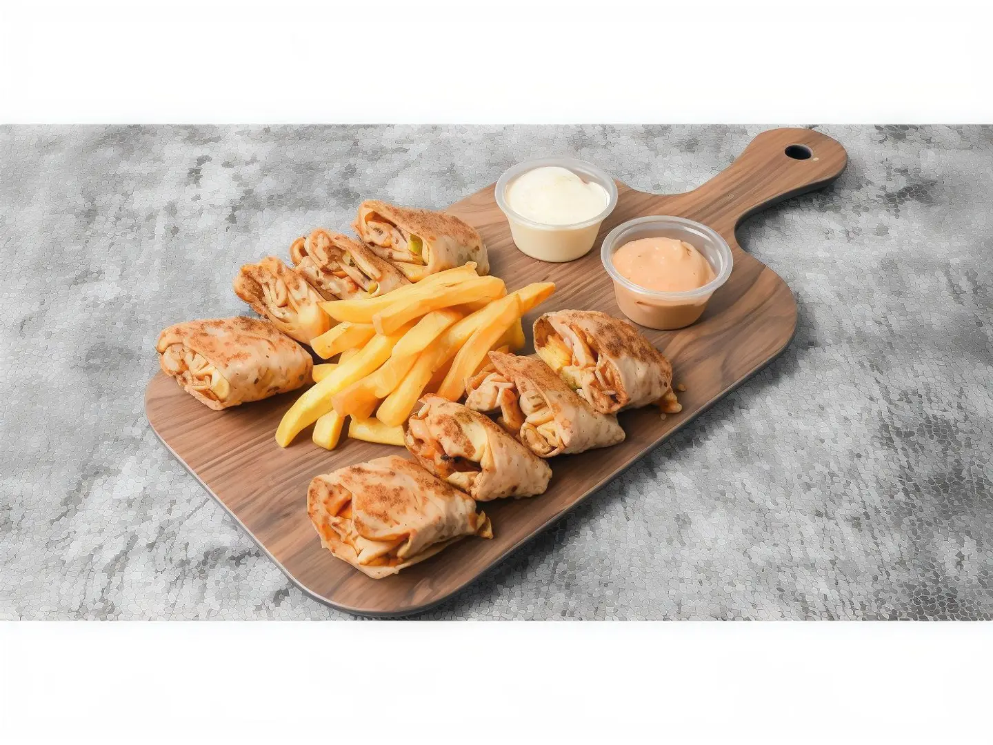 Medium Arabic Chicken Shawarma 12 Pieces