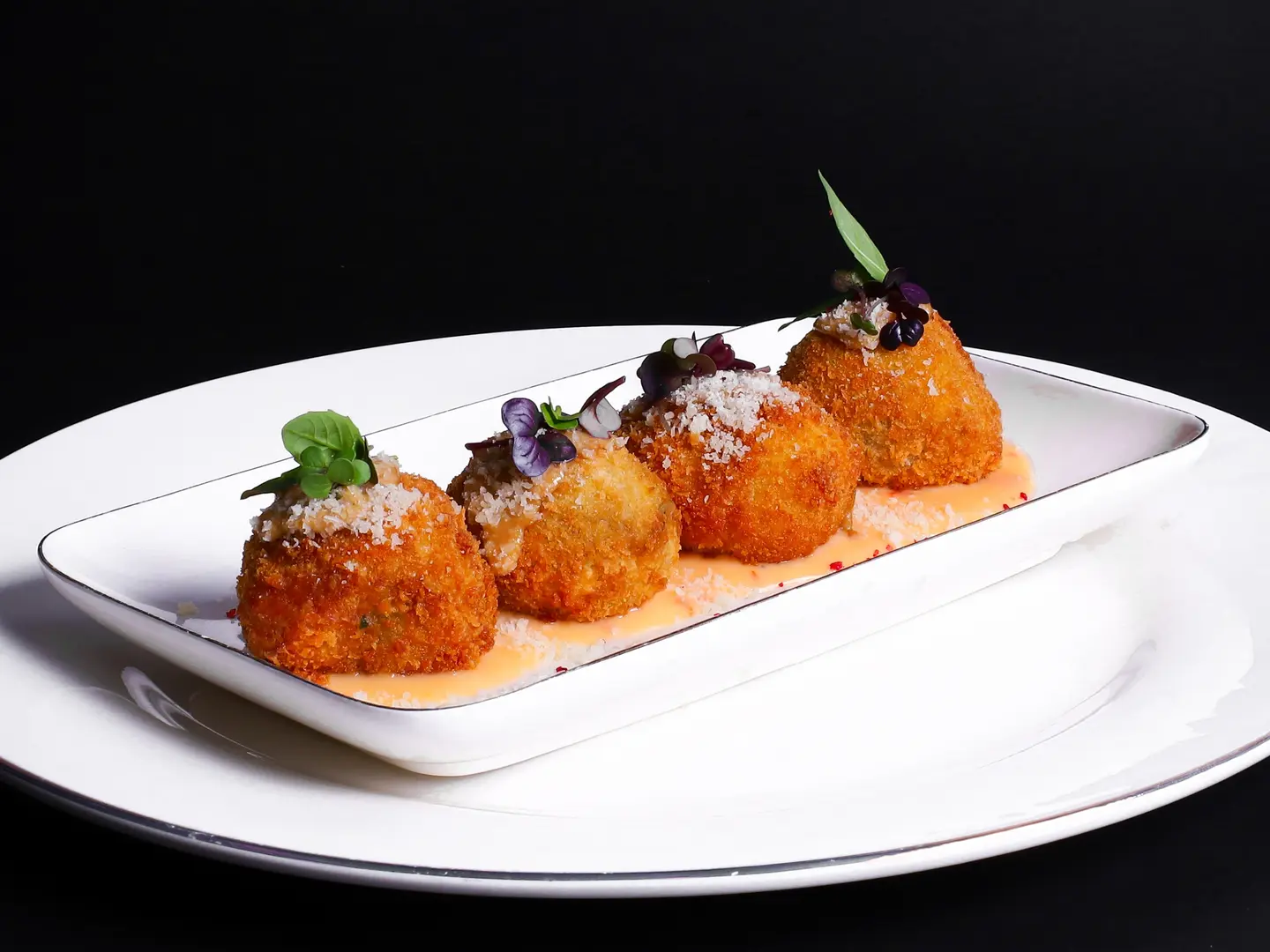 كروكيت لحم مفروم بالجبن