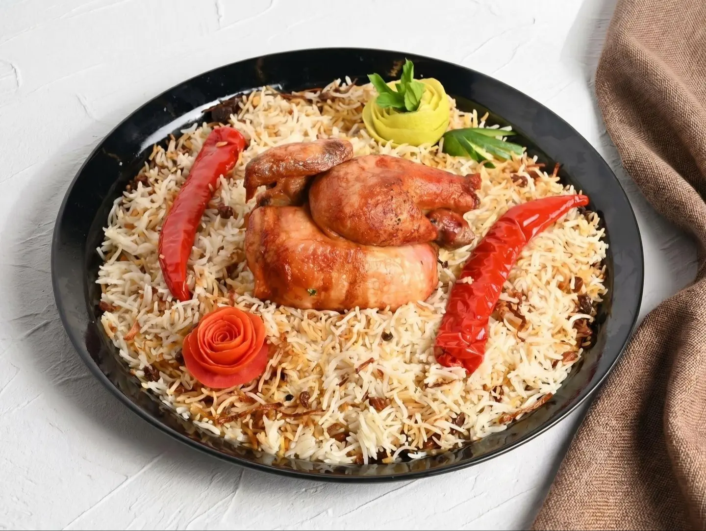 نصف دجاجة شواية