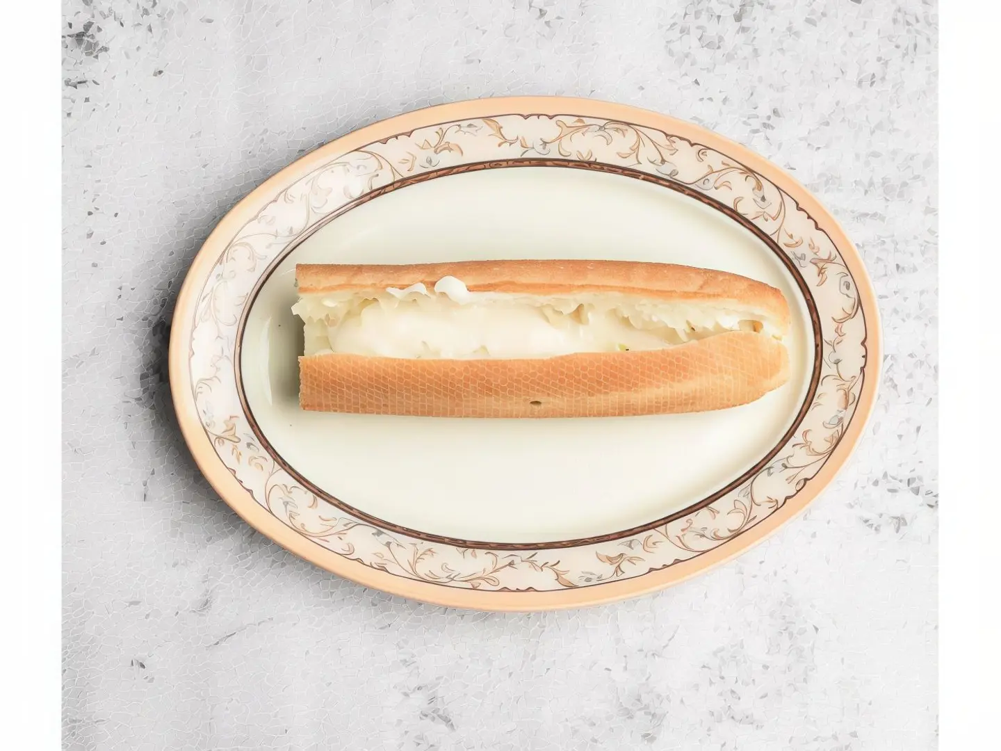 Plain Cheese Sandwich