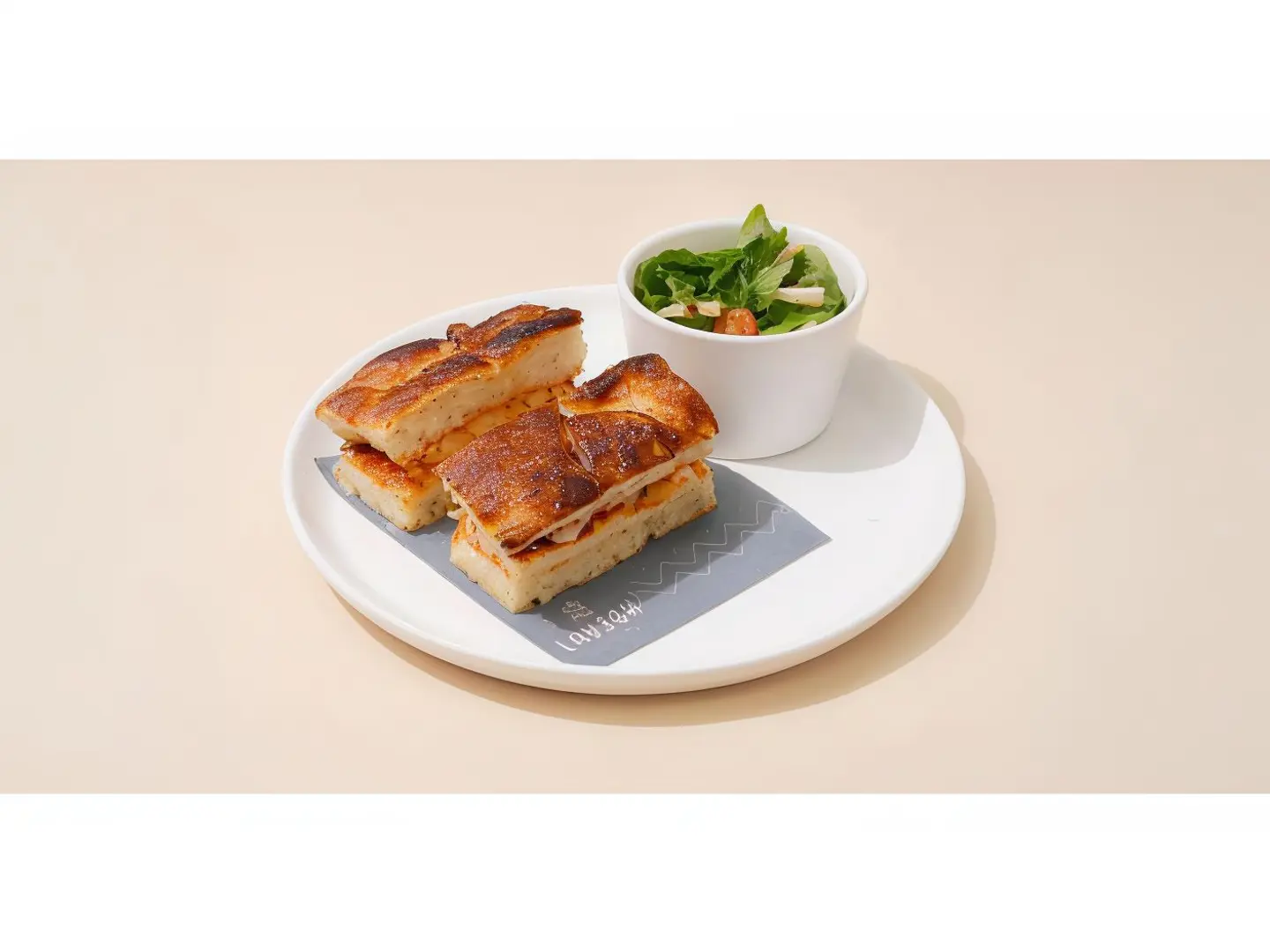 Spicy Halloumi Focaccia