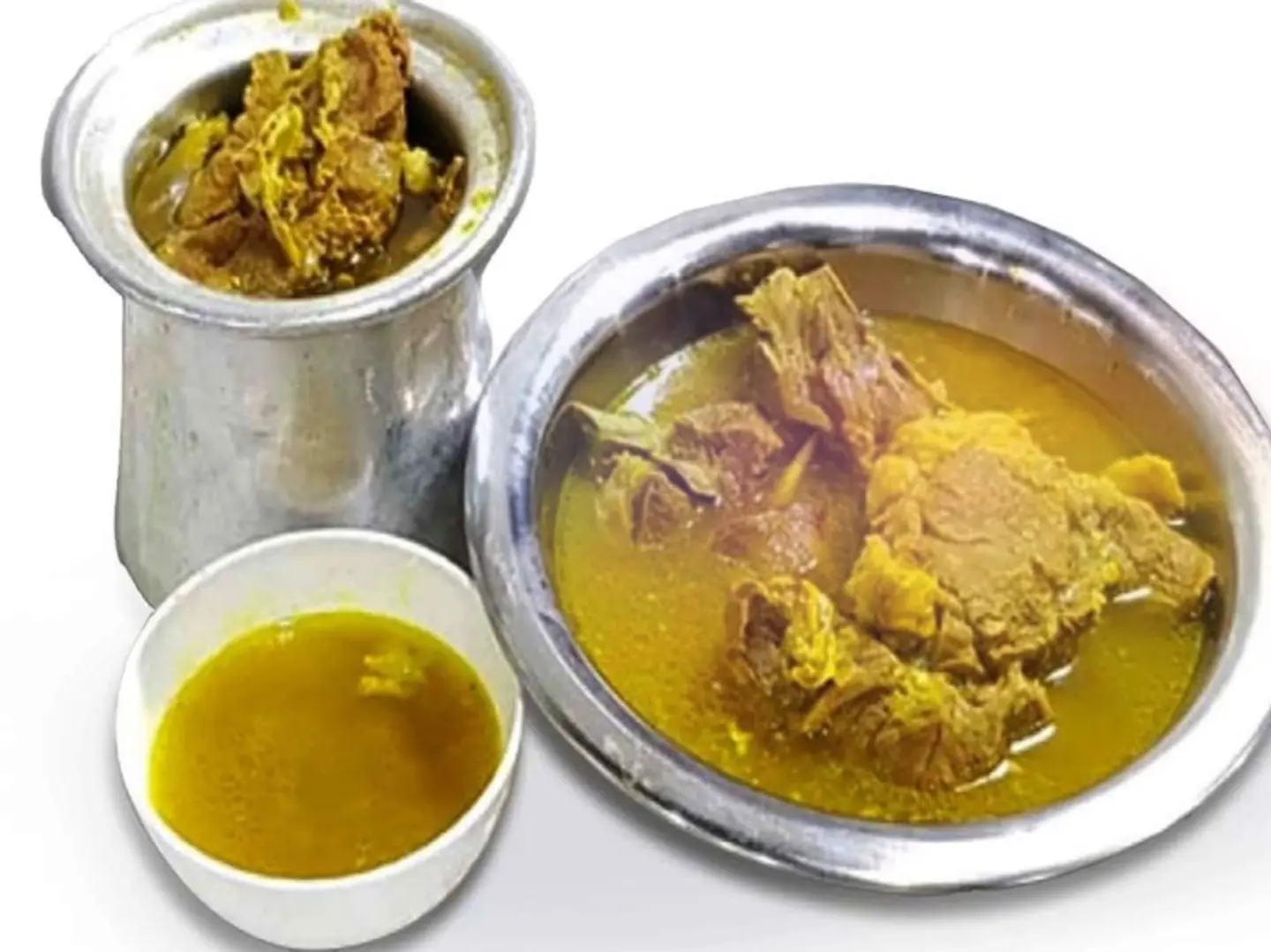 لحم برم مع المرق مع الرز الشعبي