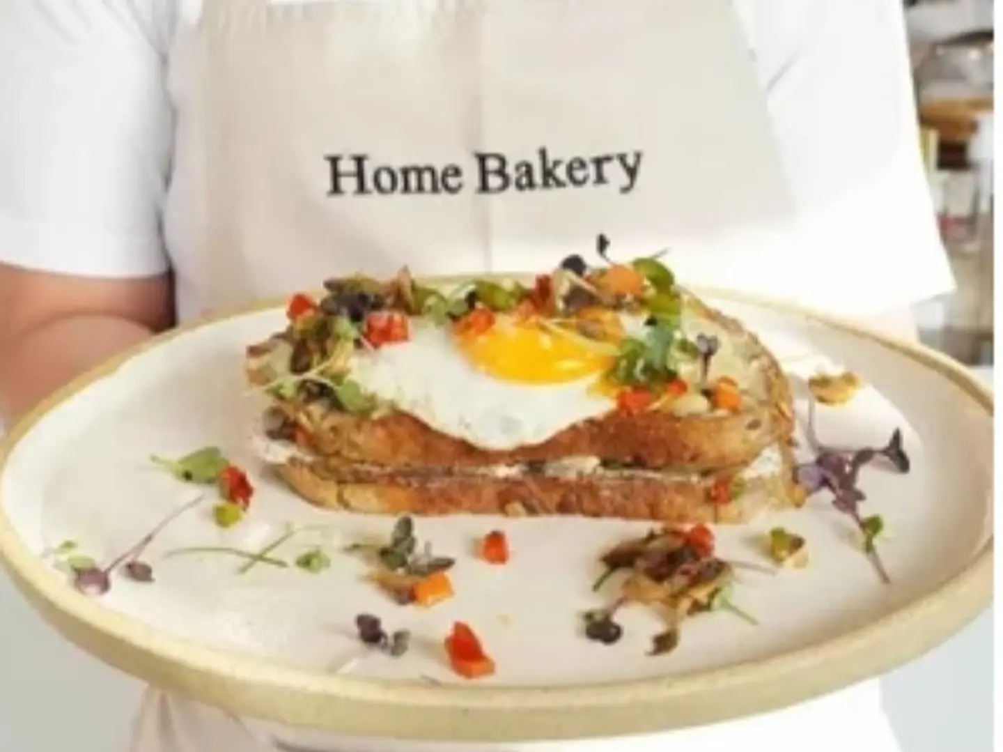 كروك مدام من المخبز المنزلي