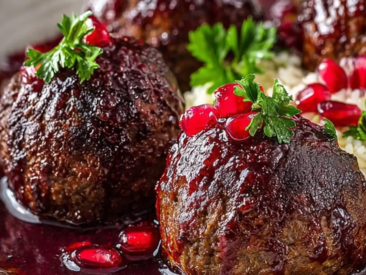 With Pomegranate Molasses