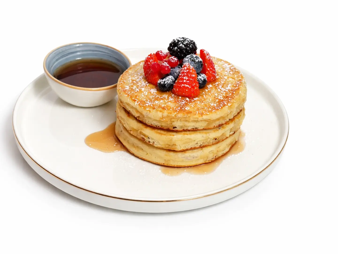 بان كيك مع شراب الميبل