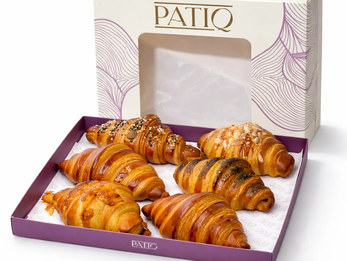 علبة كرواسون مالح