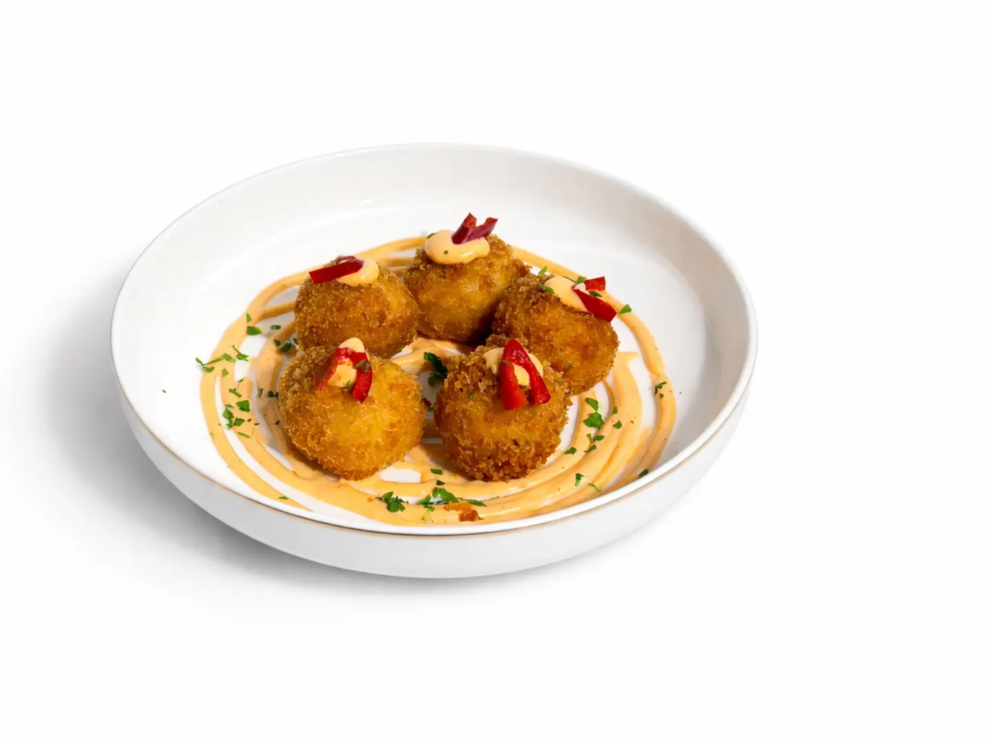 كرات جبنة الحلوم المقلية