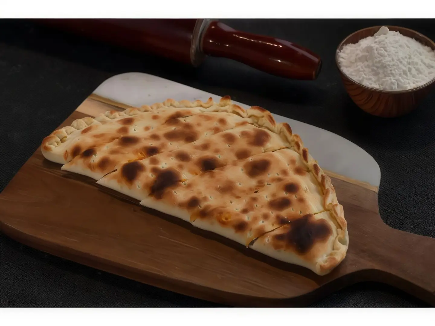 فطيرة محمرة جبن