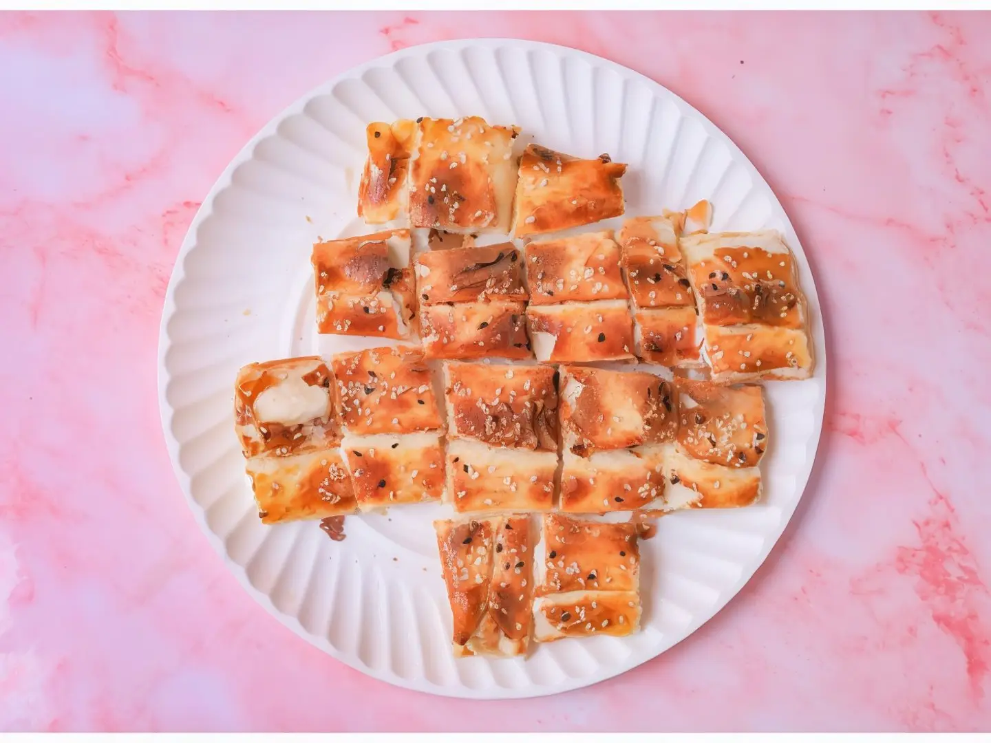 فطيرة لبنة سادة