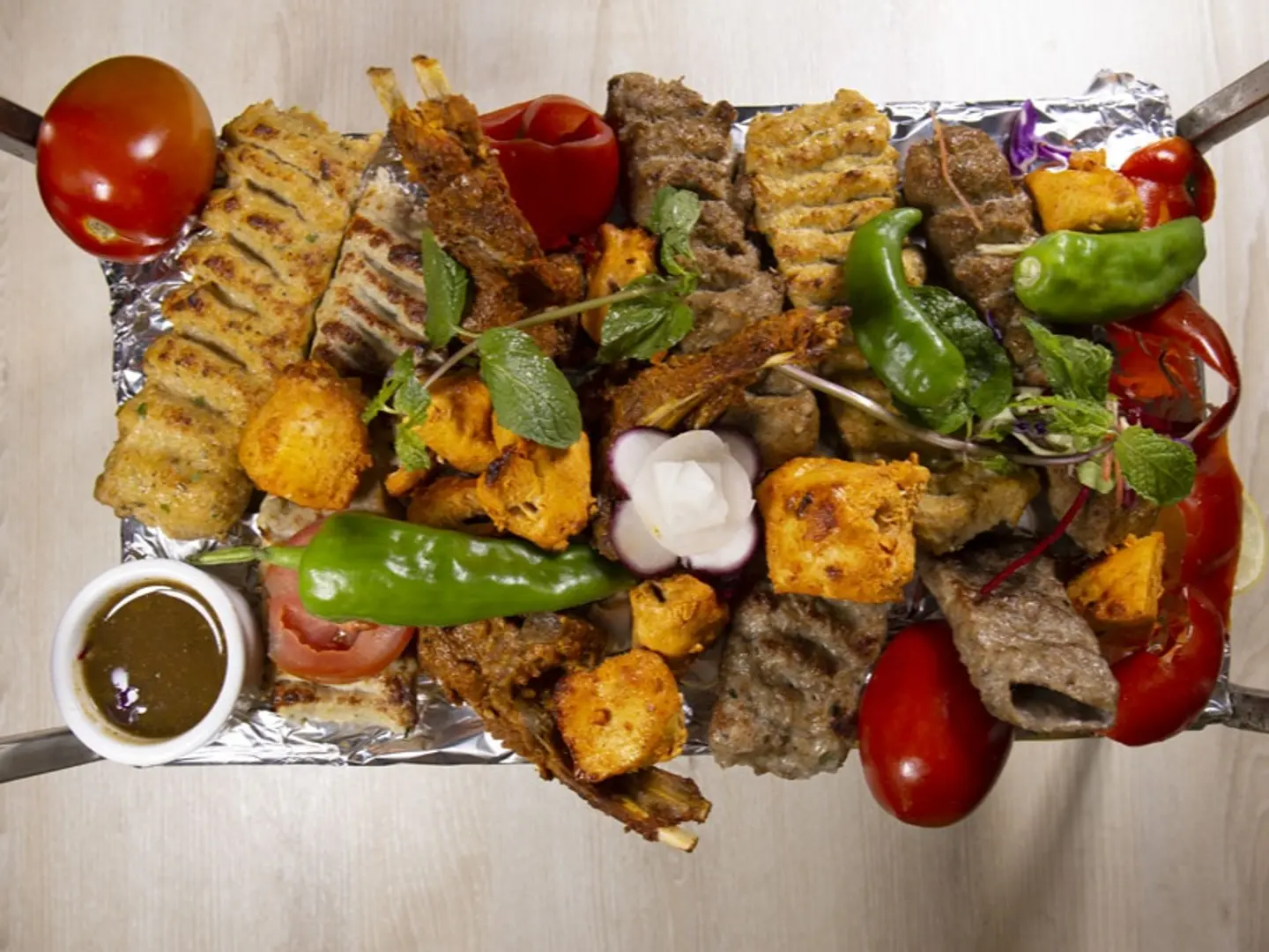 مشاوي مشكل نص