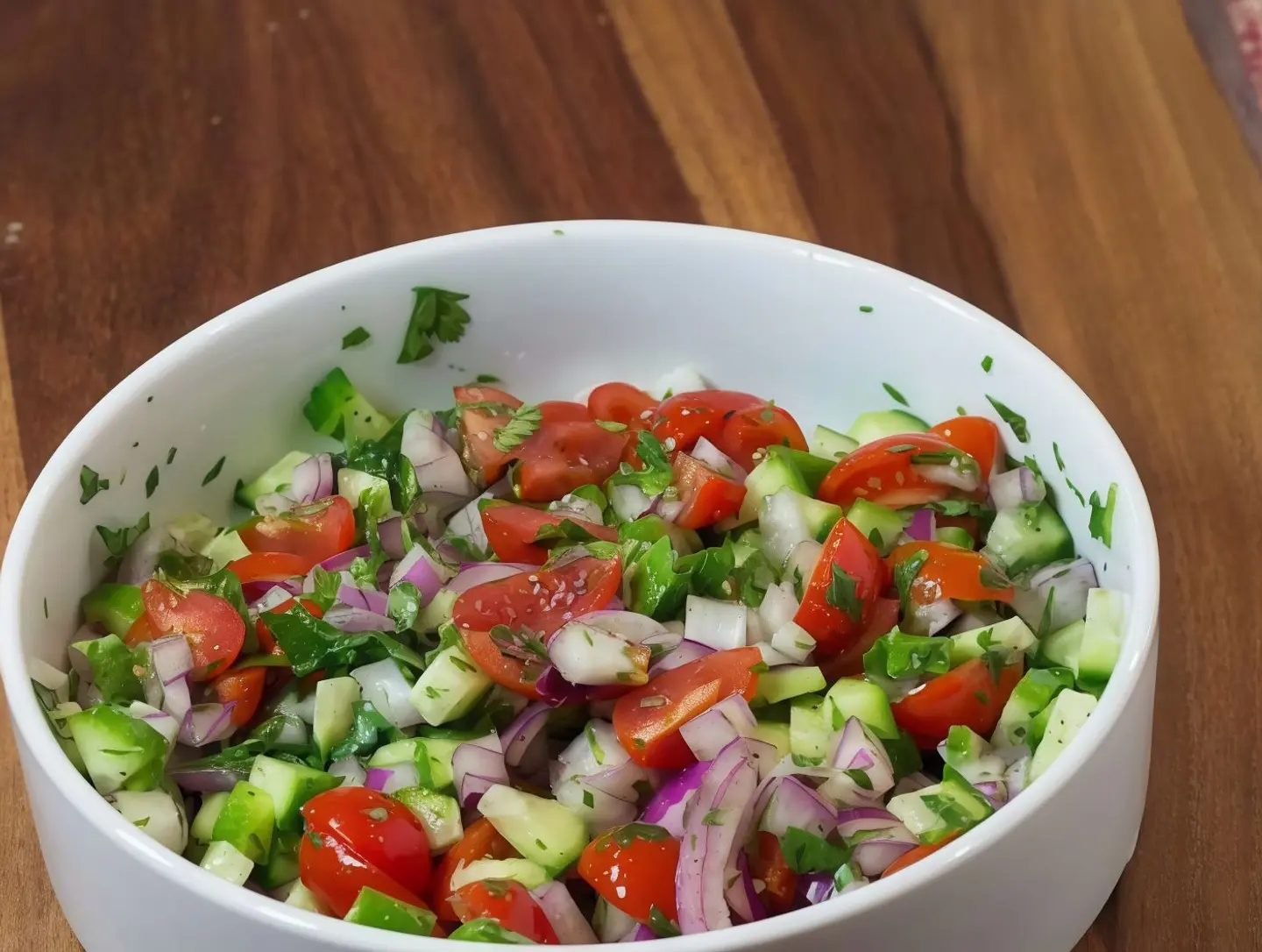 سلطة خضار حارة