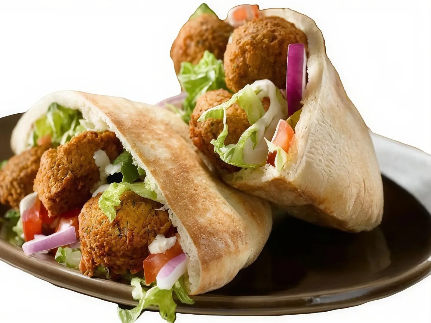 ساندوتش فلافل عادي