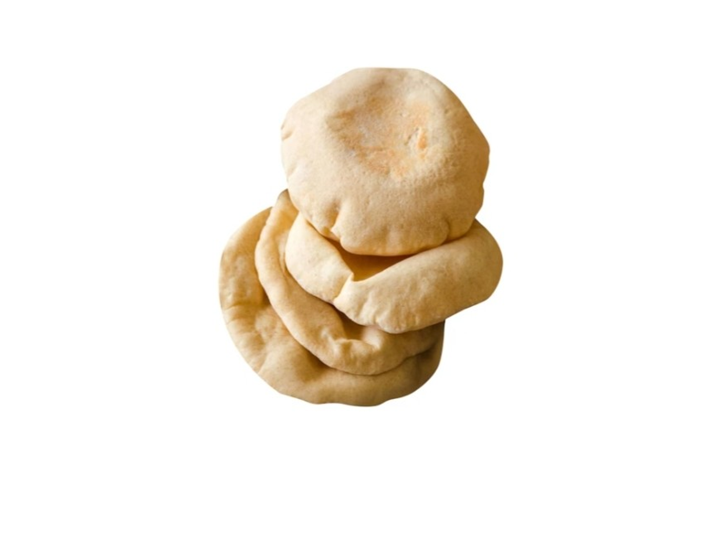 ٣ حبات خبز طازج