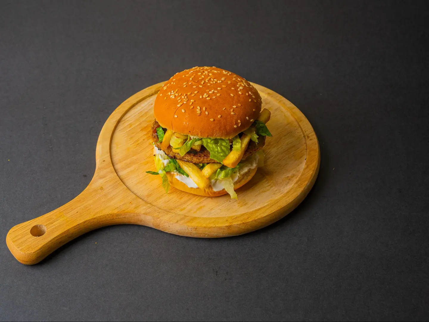 Chicken Cheese Burger