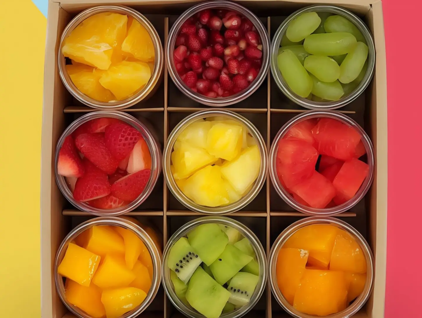 بوكس علب الفواكه