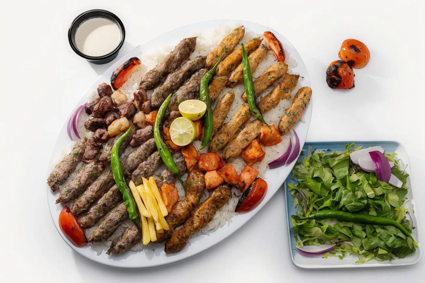Rice With Mixed Grill One Kilo
