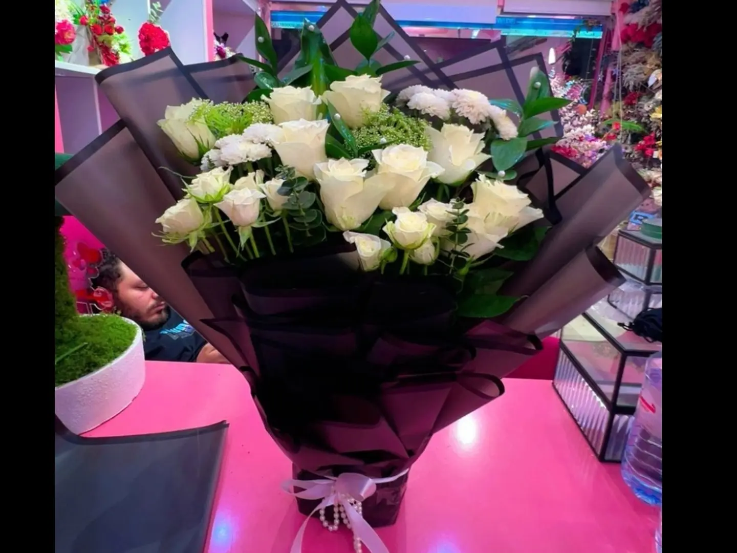 White Rose Bouquet