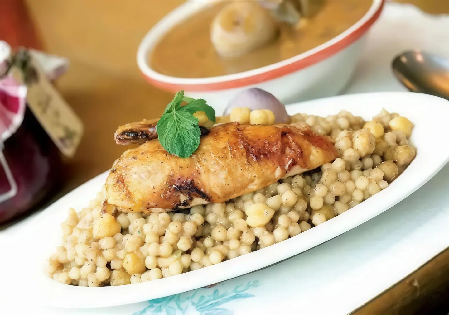 بسيطة بالدجاج