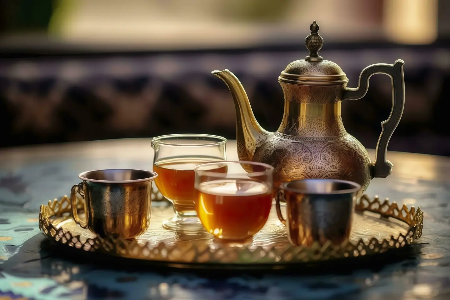 براد شاي مغربي كبير