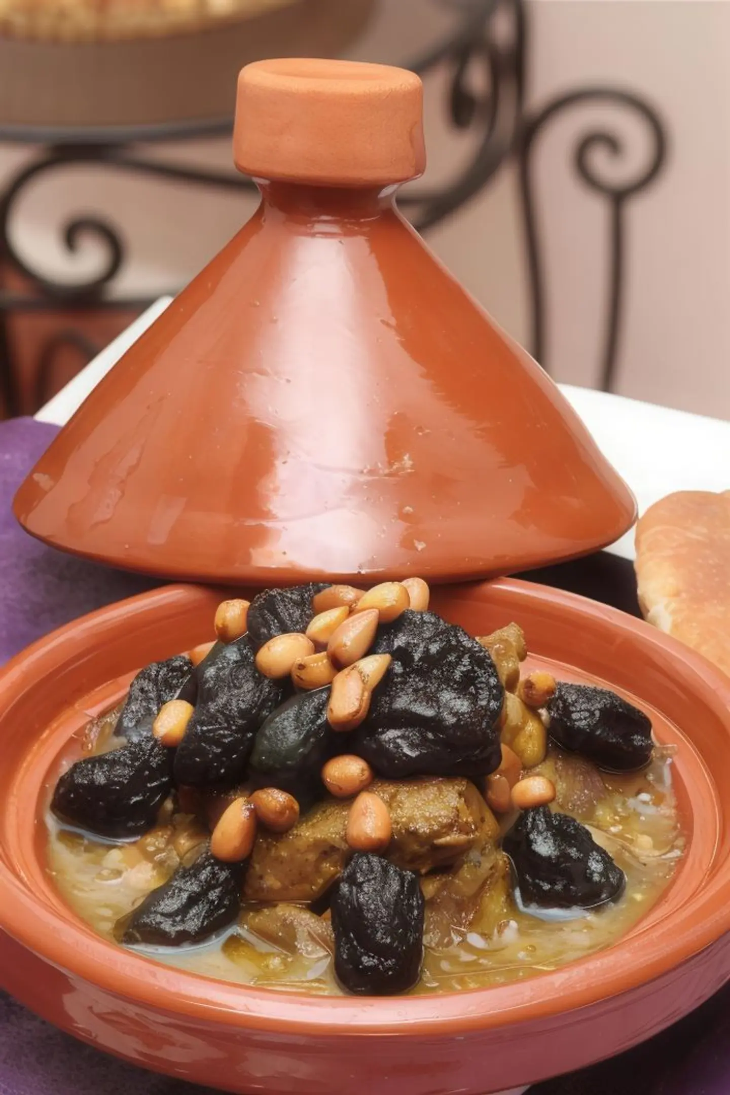 طاجن لحم برقوق