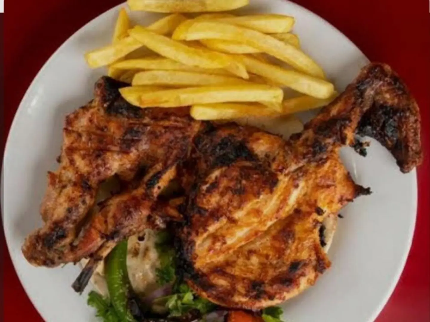 Half Chicken With Potatoes