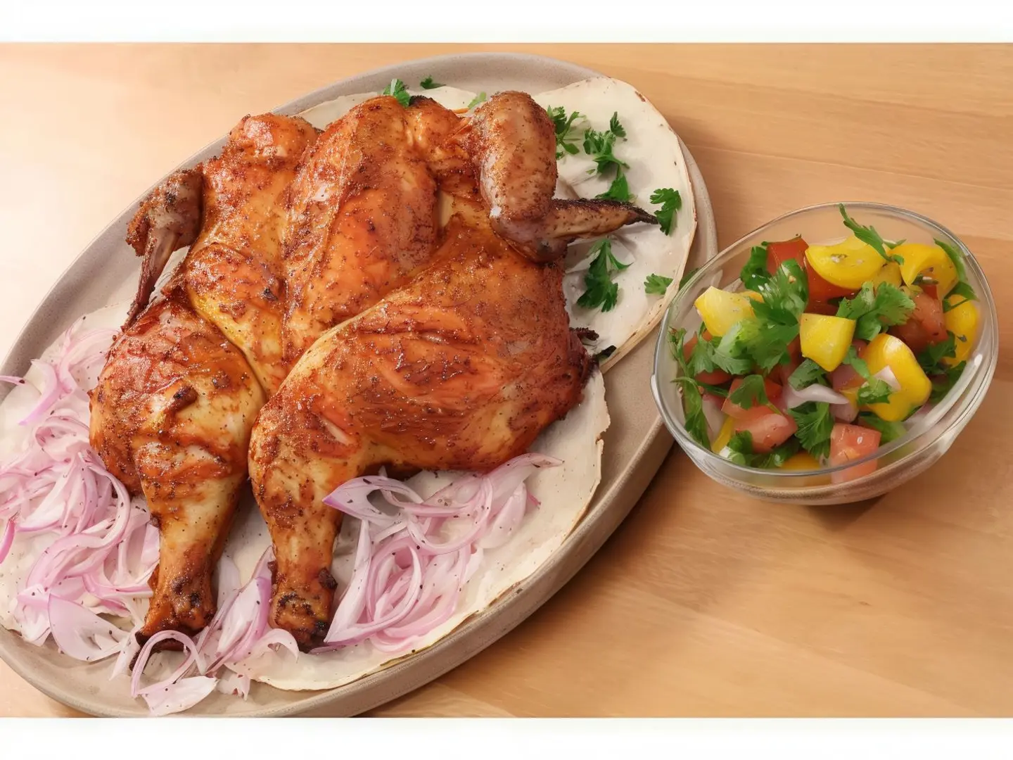 Grilled Chicken With Potatoes