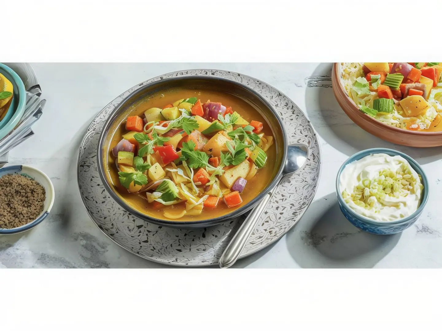 Vegetable Tagine Edam With Cheese