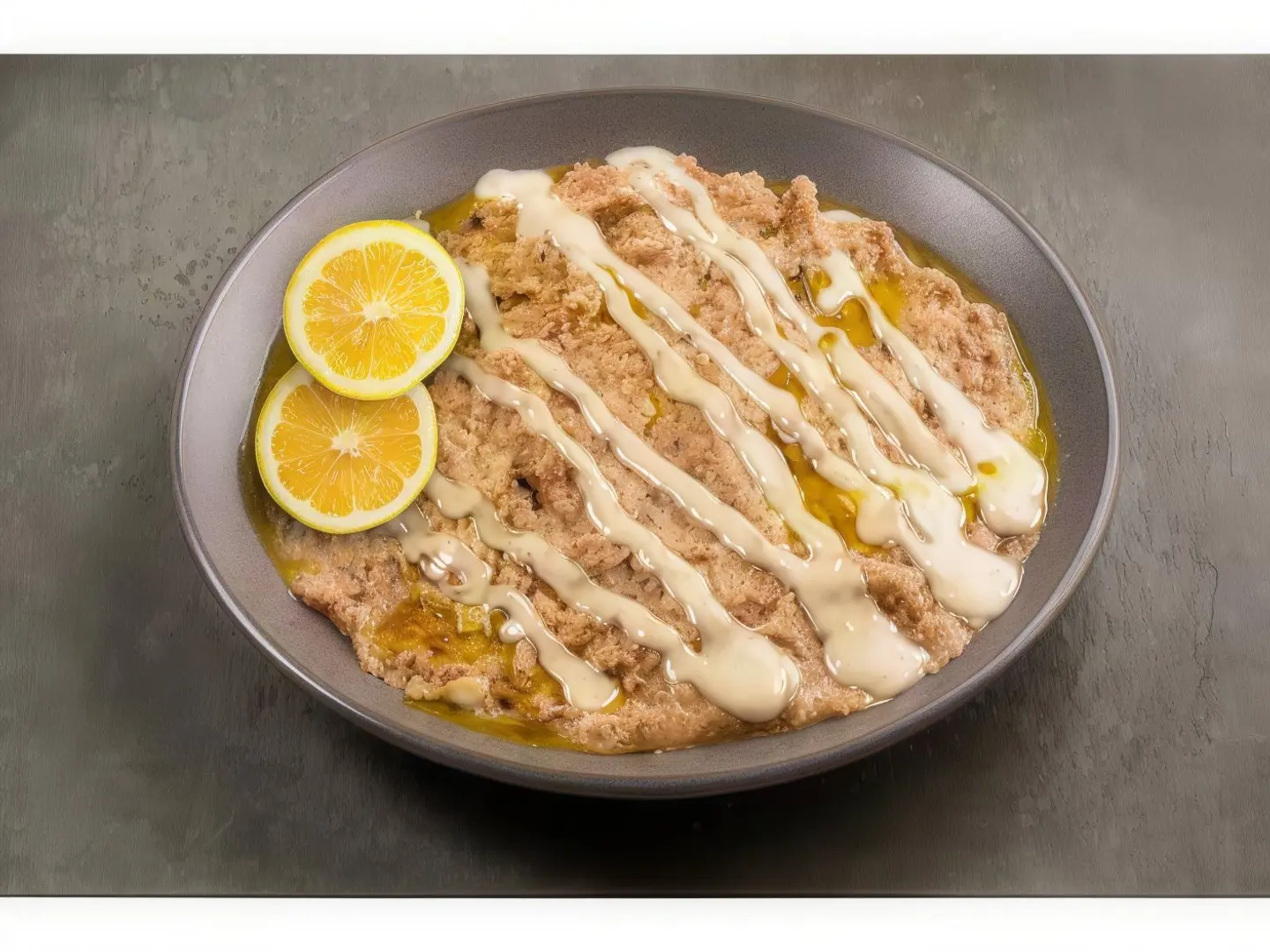 Foul Plate With Oil And Tahini