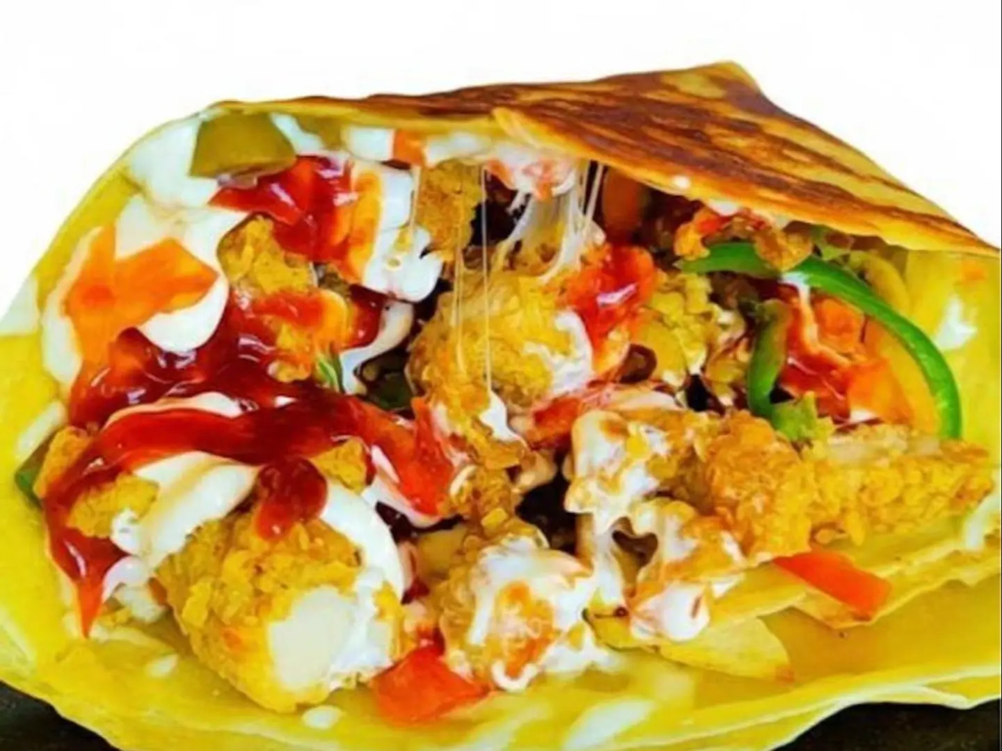 كريب مكس دجاج