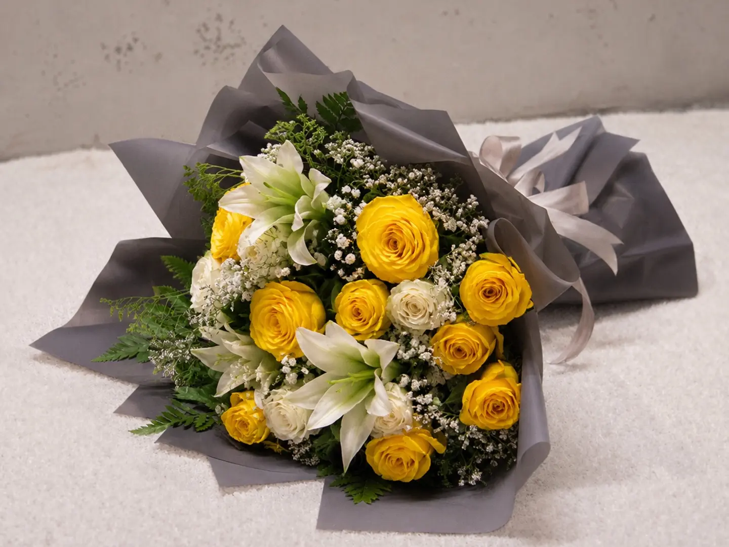 Yellow & White Bouquet