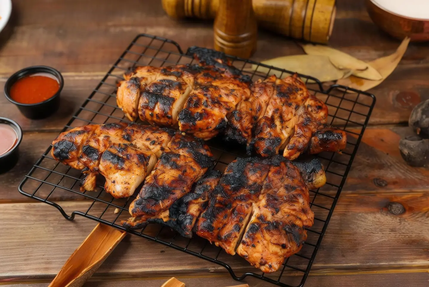 Charcoal Grilled Chicken